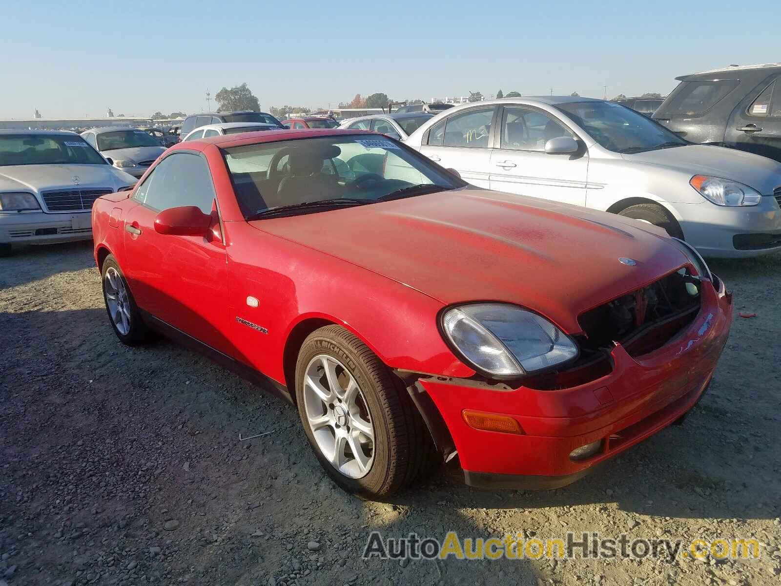 1999 MERCEDES-BENZ SLK 230 KO 230 KOMPRESSOR, WDBKK47F2XF128766