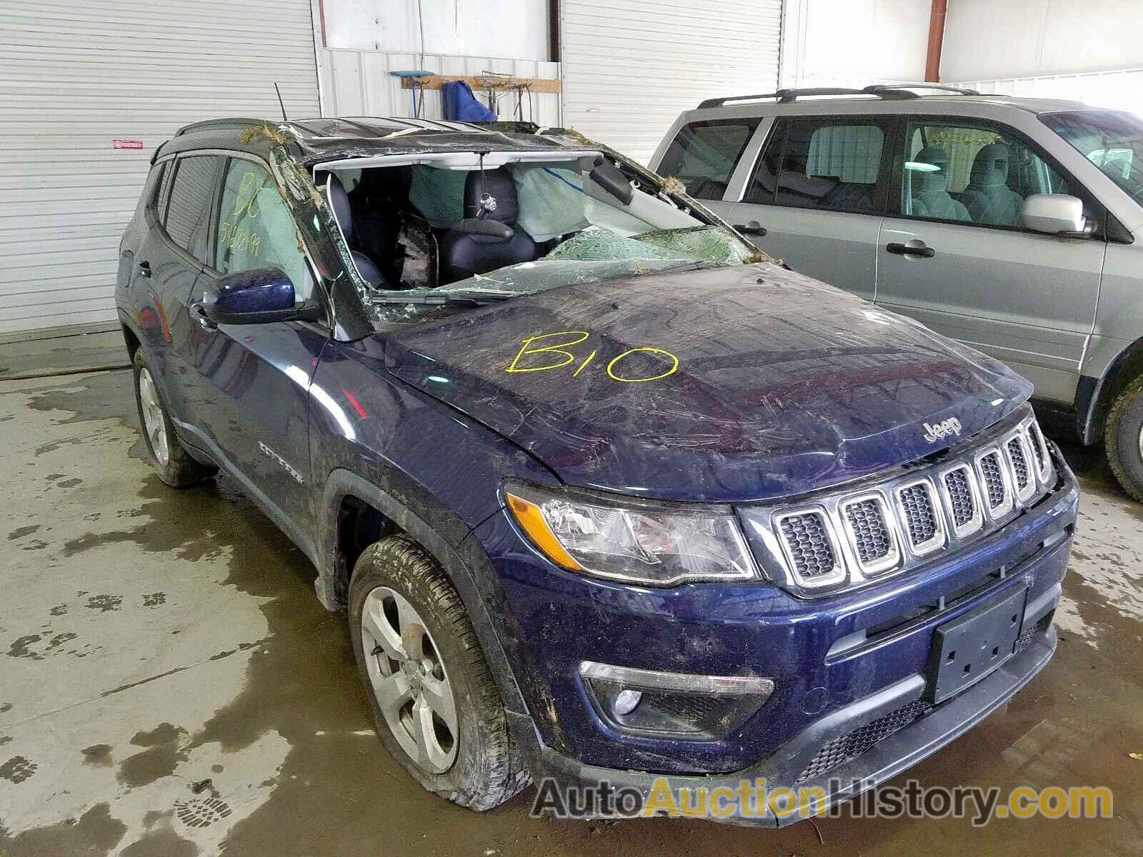 2019 JEEP COMPASS LA LATITUDE, 3C4NJDBB8KT742449