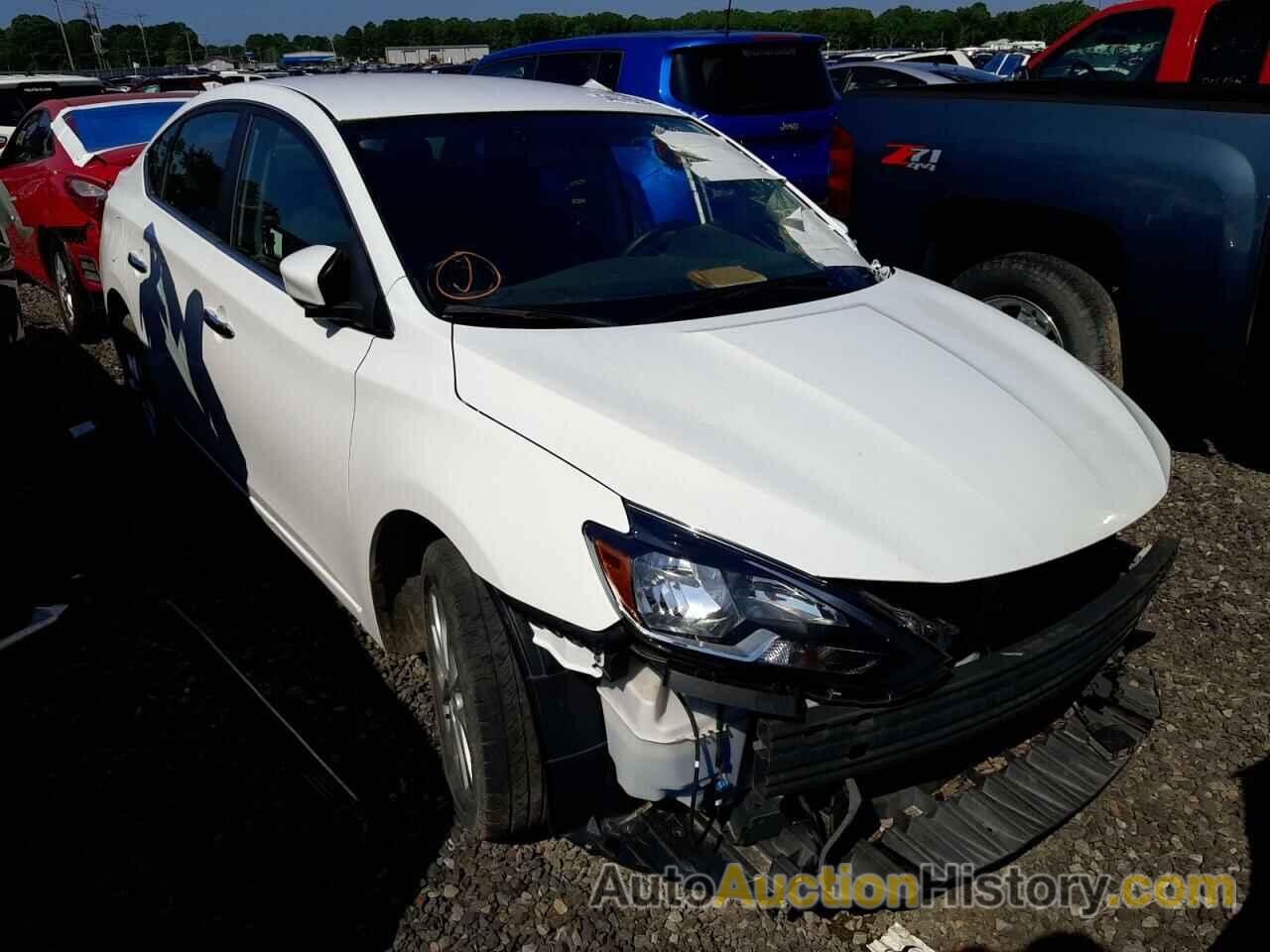 2019 NISSAN SENTRA S, 3N1AB7AP0KL613389