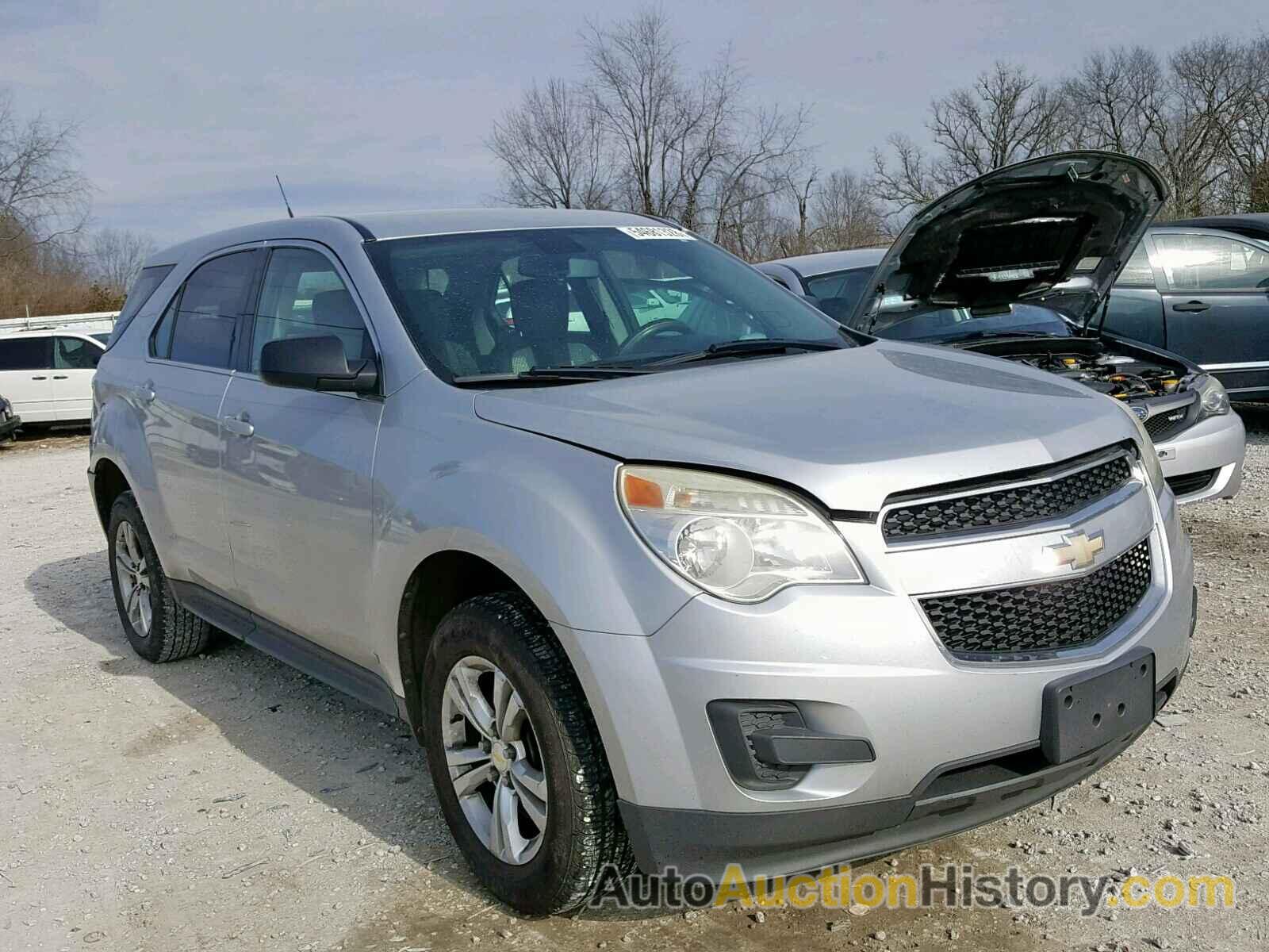 2010 CHEVROLET EQUINOX LS, 2CNALBEW5A6206973