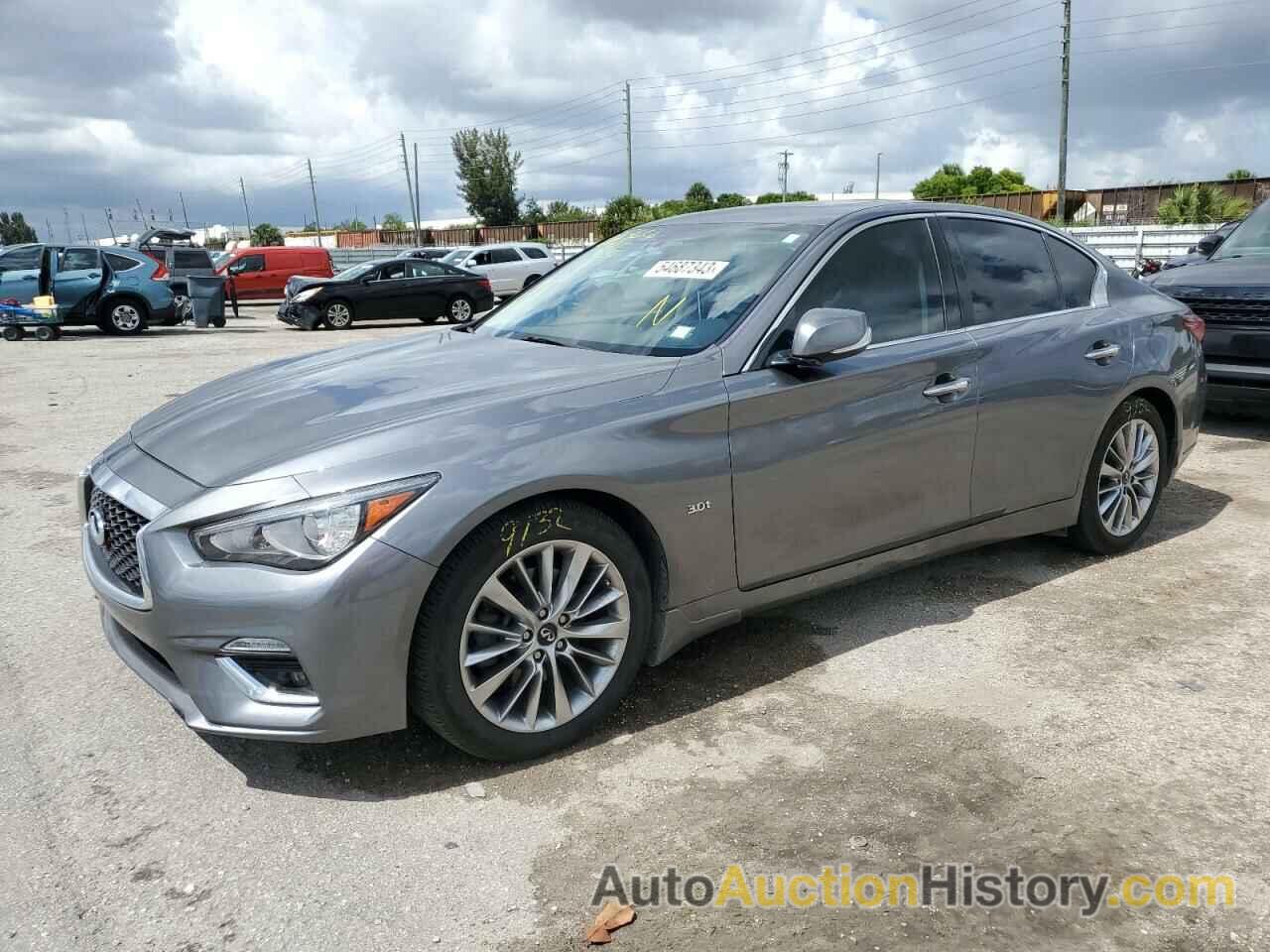 2018 INFINITI Q50 LUXE, JN1EV7AP4JM358176