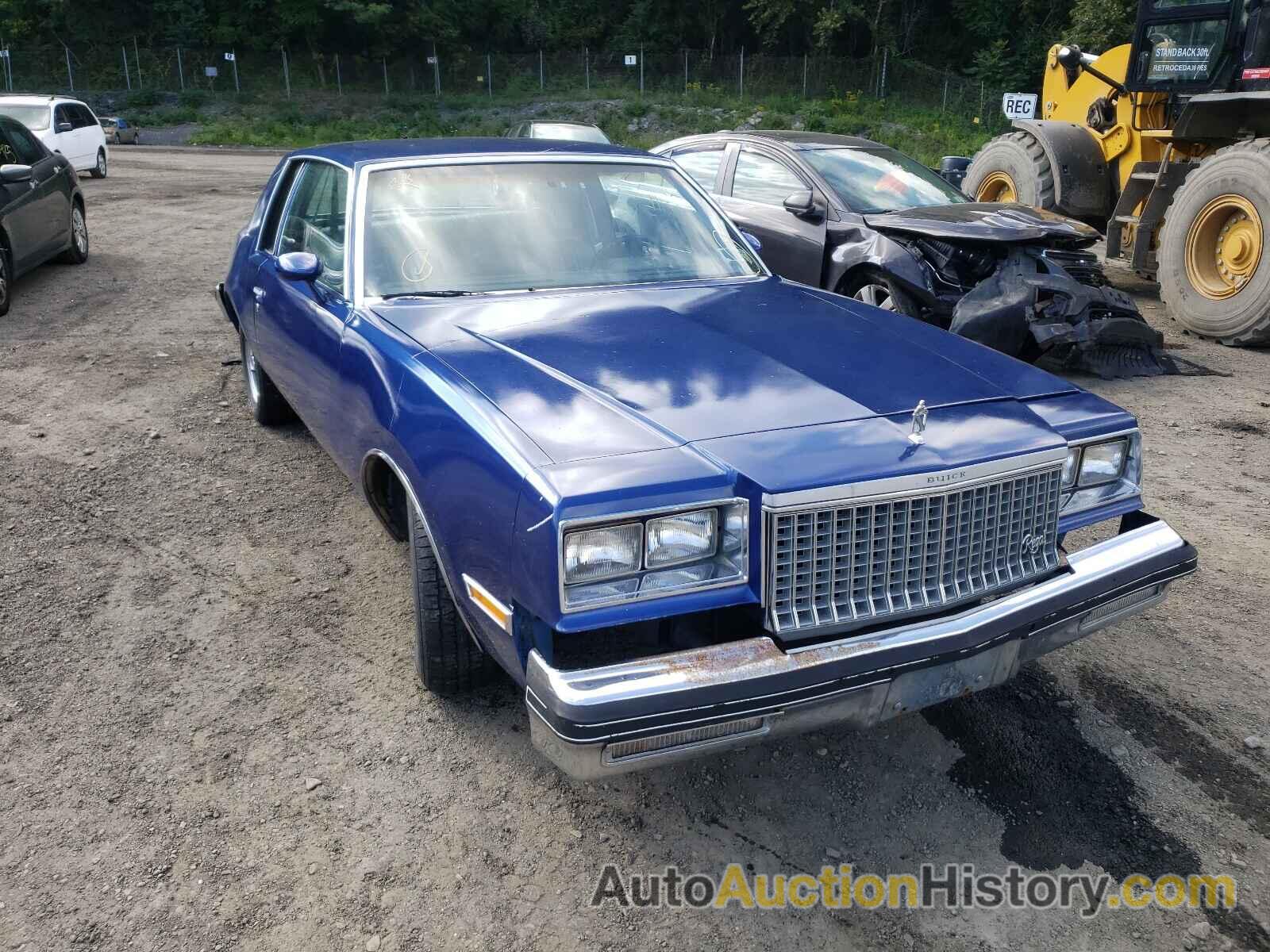 1980 BUICK ALL OTHER, 4J47AAG155575