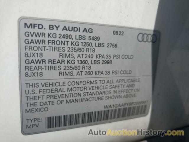 AUDI Q5 PREMIUM 45, WA1GAAFY9P2008881