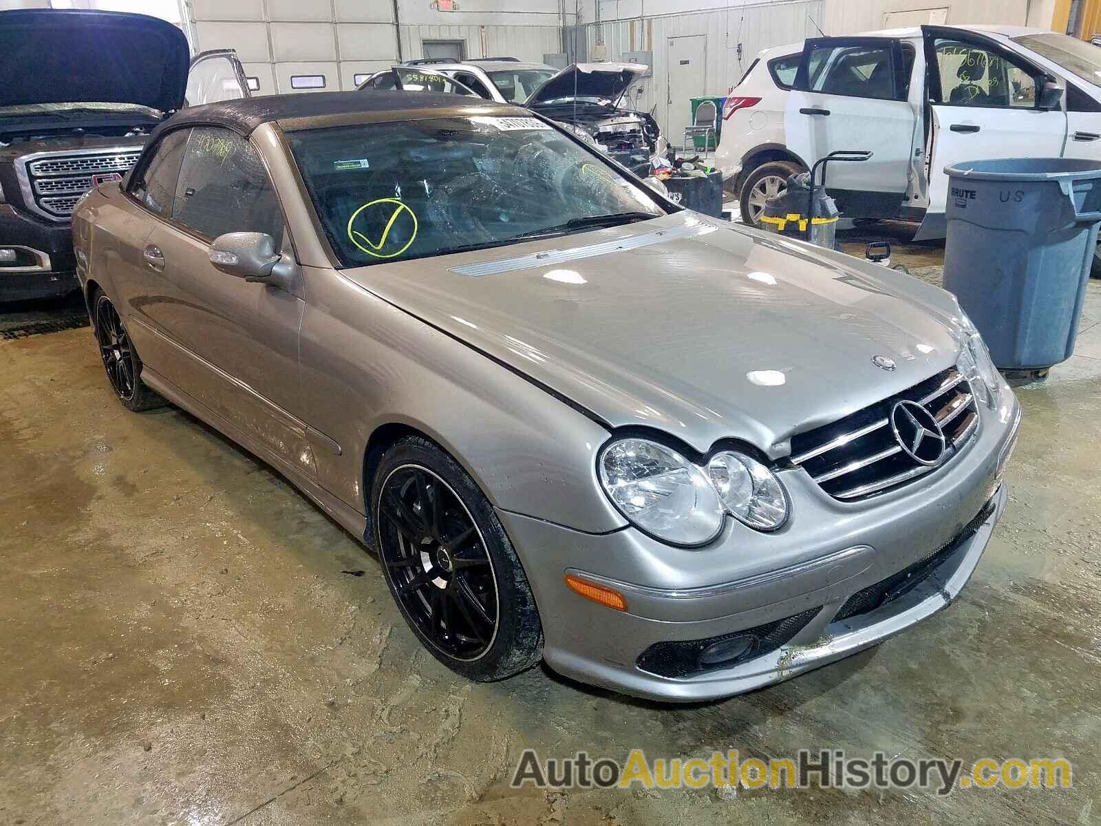 2005 MERCEDES-BENZ CLK 55 AMG 55 AMG, WDBTK76G85T051898