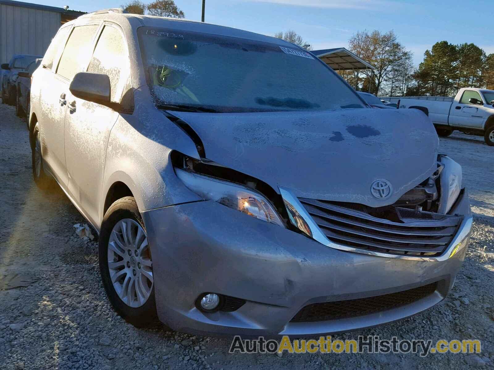 2015 TOYOTA SIENNA XLE, 5TDYK3DC6FS547198