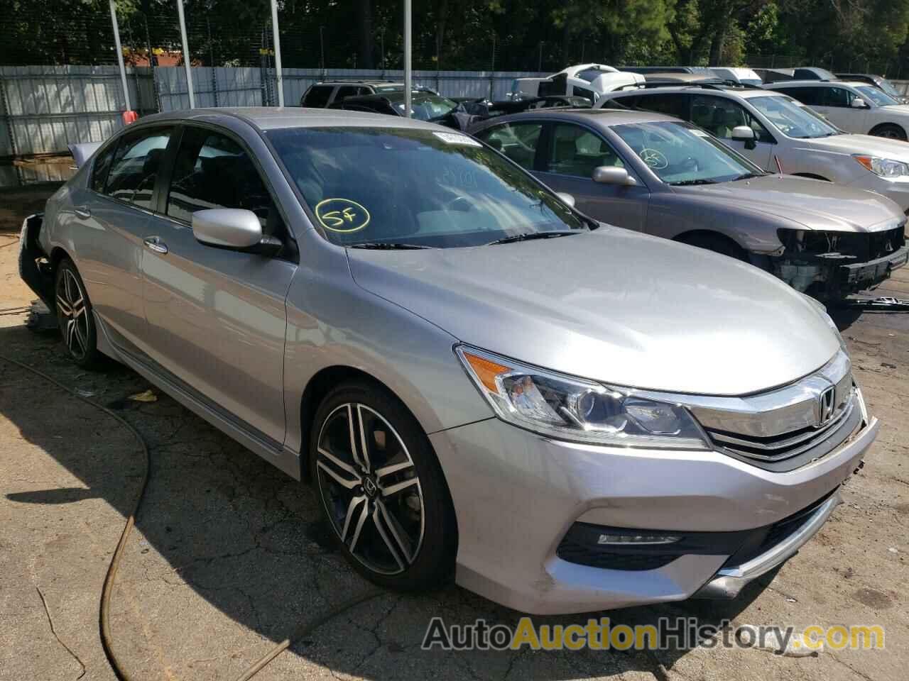 2016 HONDA ACCORD SPORT, 1HGCR2F67GA151496