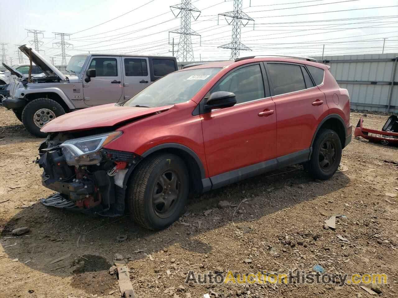 2016 TOYOTA RAV4 LE, 2T3BFREVXGW420709