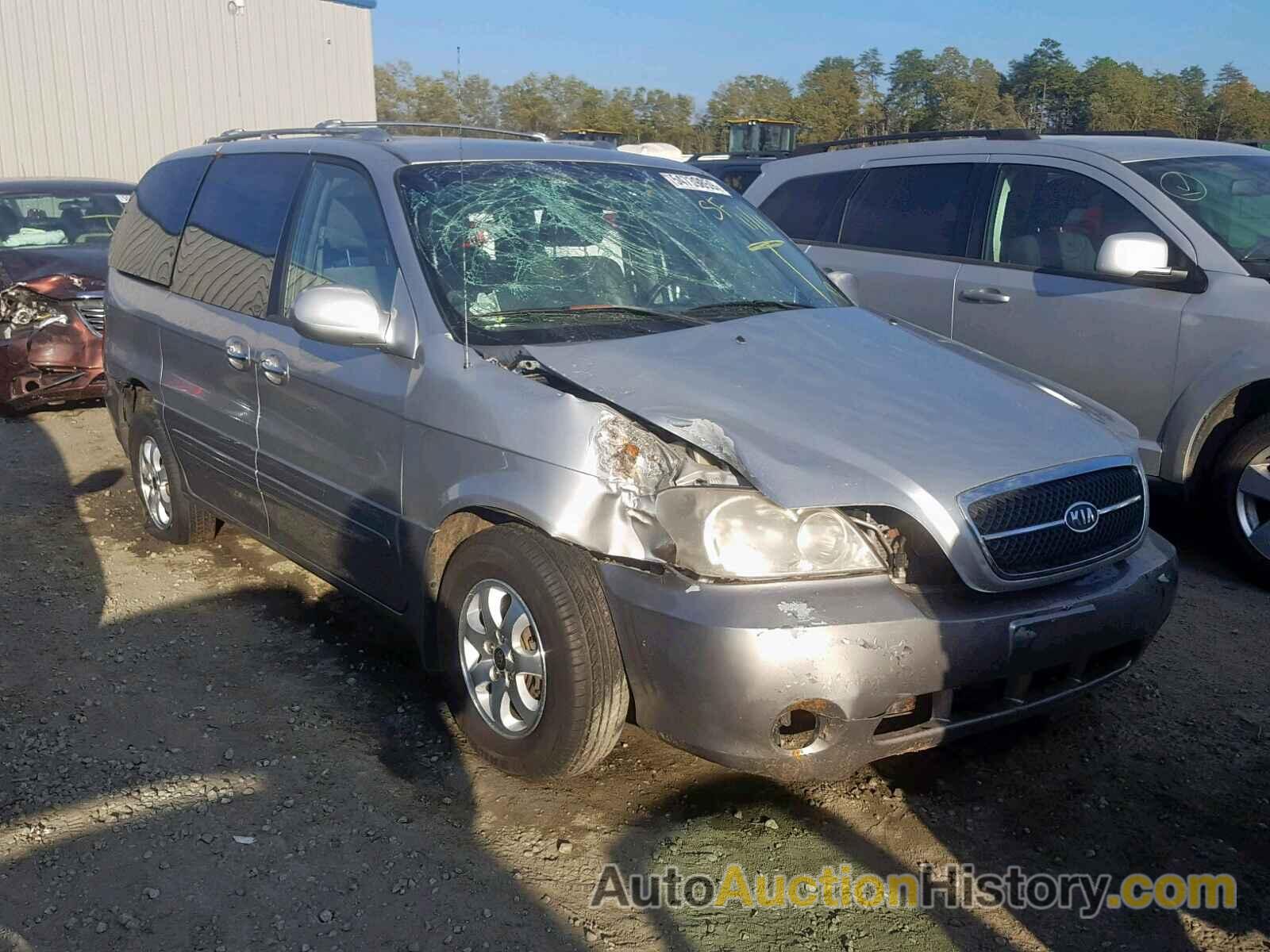 2005 KIA SEDONA EX EX, KNDUP132856769009