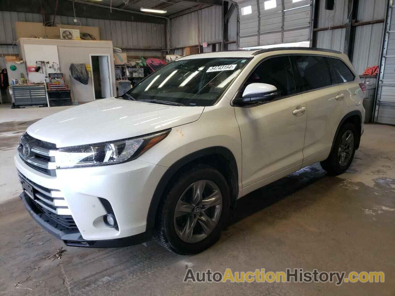 TOYOTA HIGHLANDER LIMITED, 5TDDZRFH8KS952947