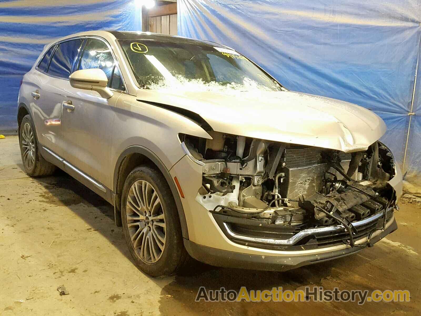 2017 LINCOLN MKX RESERVE, 2LMPJ8LR2HBL53418