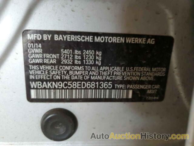 BMW 5 SERIES I, WBAKN9C58ED681365