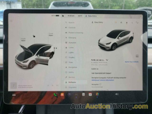 TESLA MODEL Y, 7SAYGDEE3PF789947