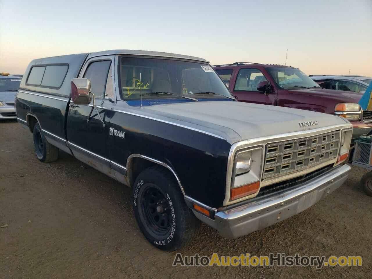 1981 DODGE D SERIES D150, 1B7HD14R1BS140801