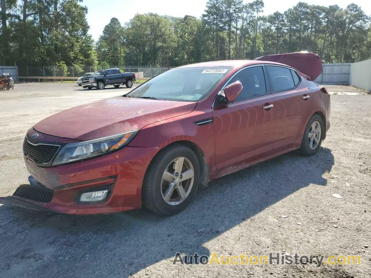 2014 KIA OPTIMA LX, 5XXGM4A70EG310824