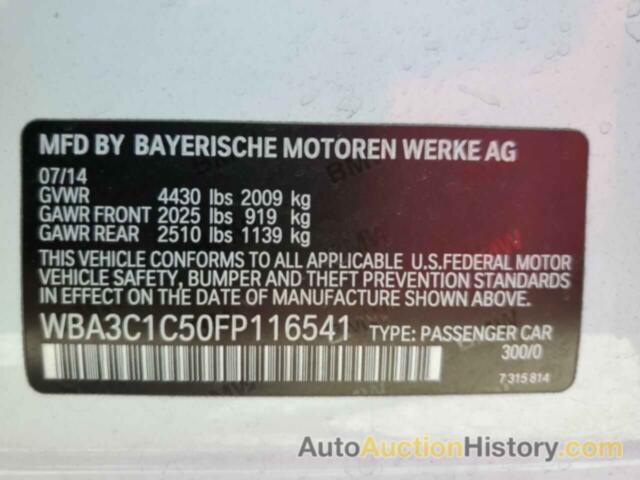 BMW 3 SERIES I SULEV, WBA3C1C50FP116541