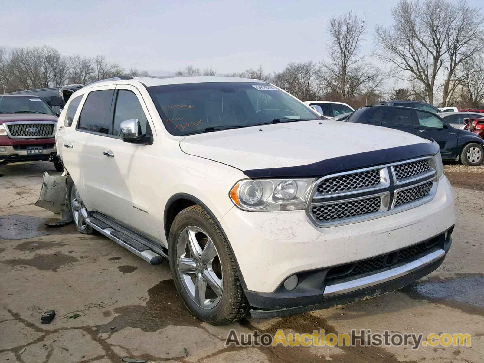 2012 DODGE DURANGO CITADEL, 1C4SDJET2CC275748