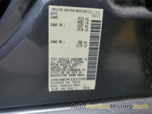 NISSAN ALTIMA SV, 1N4BL4DW1PN393709