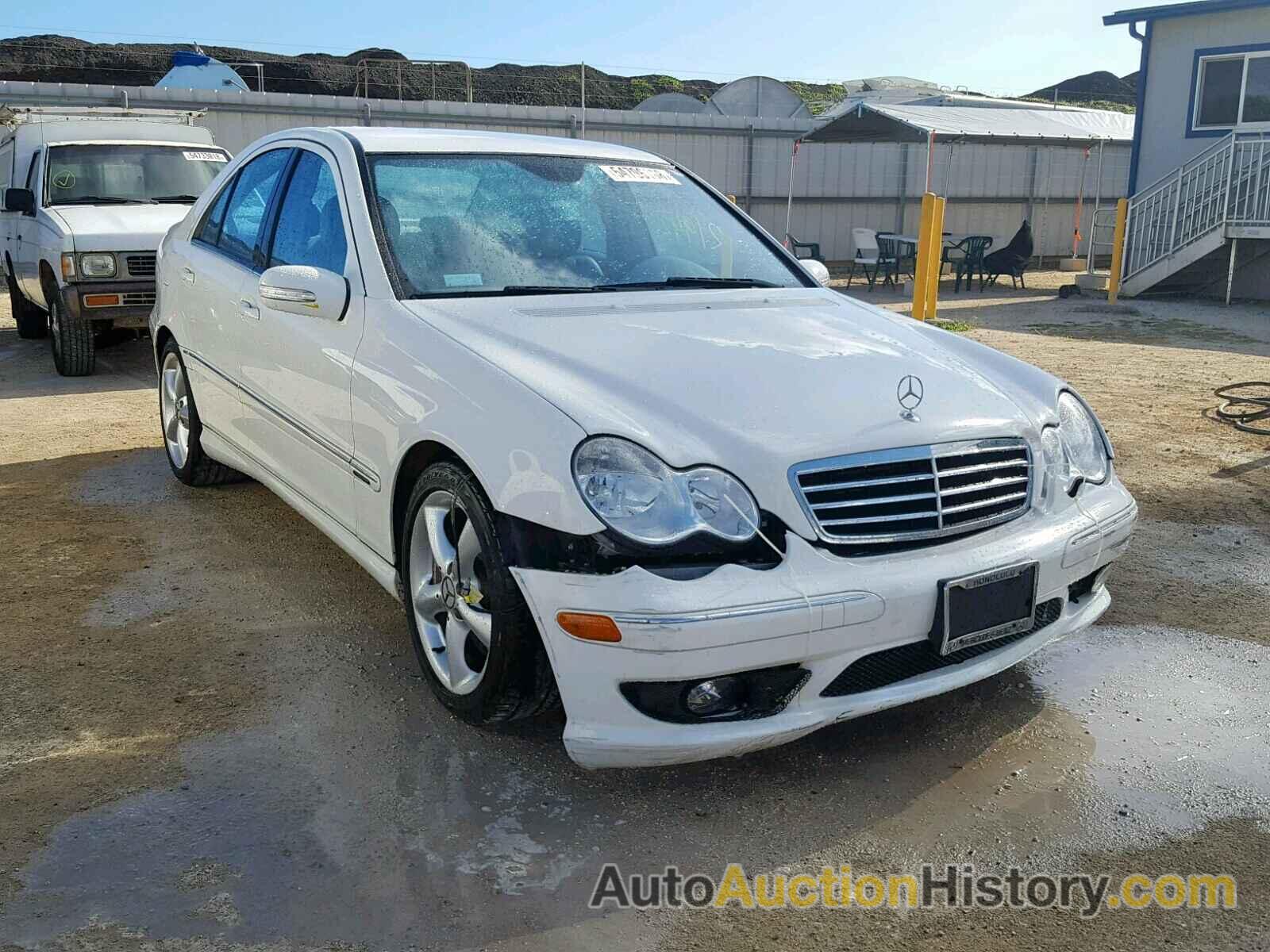 2006 MERCEDES-BENZ C GENERATION 2006 230, WDBRF52HX6A861189