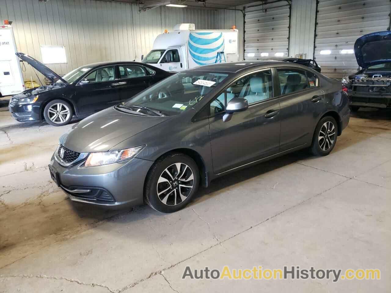 2013 HONDA CIVIC EX, 2HGFB2F89DH547039