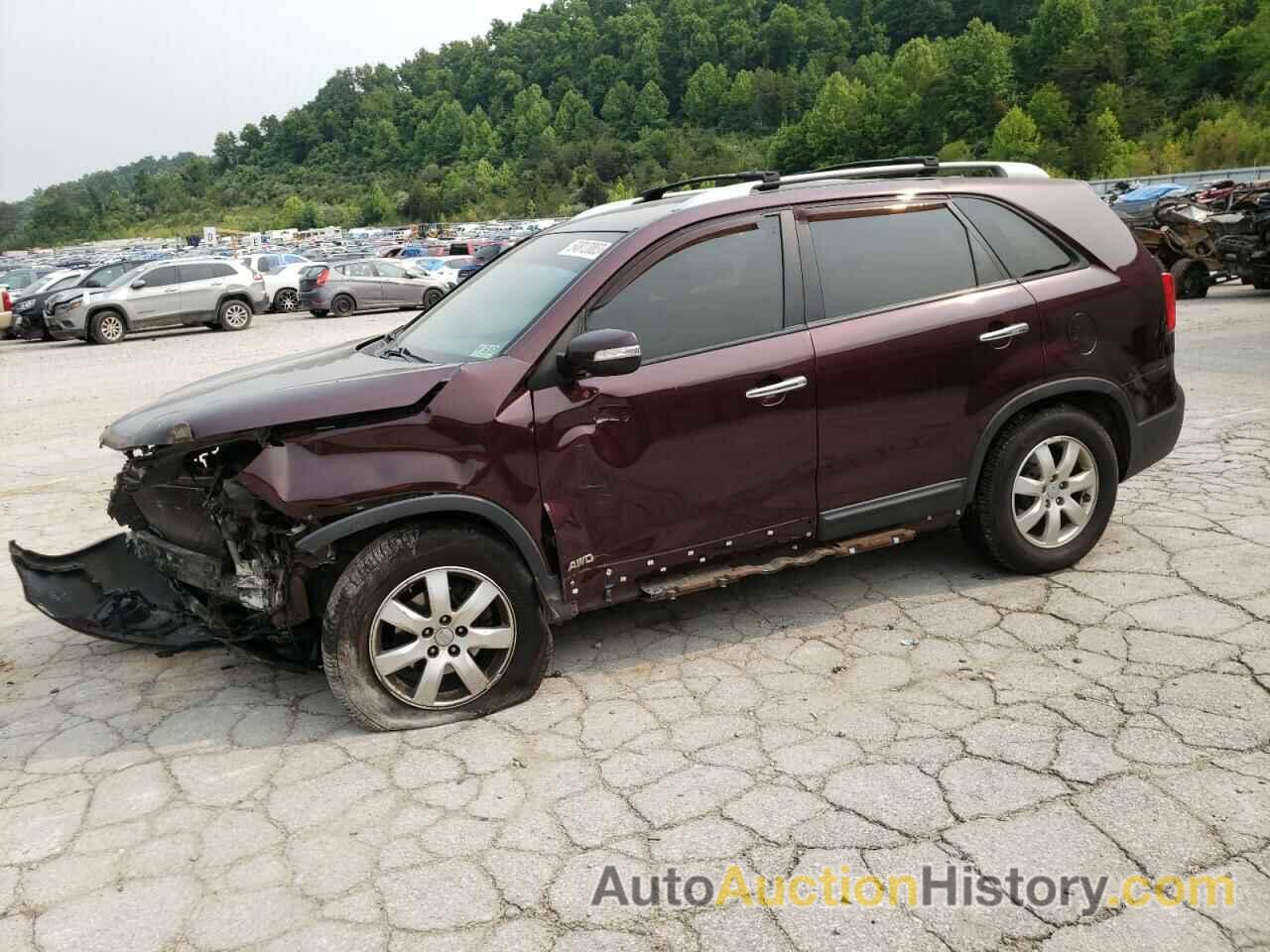 2013 KIA SORENTO LX, 5XYKTDA20DG369397