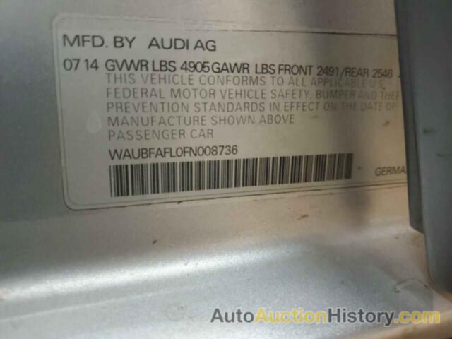 AUDI A4 PREMIUM, WAUBFAFL0FN008736