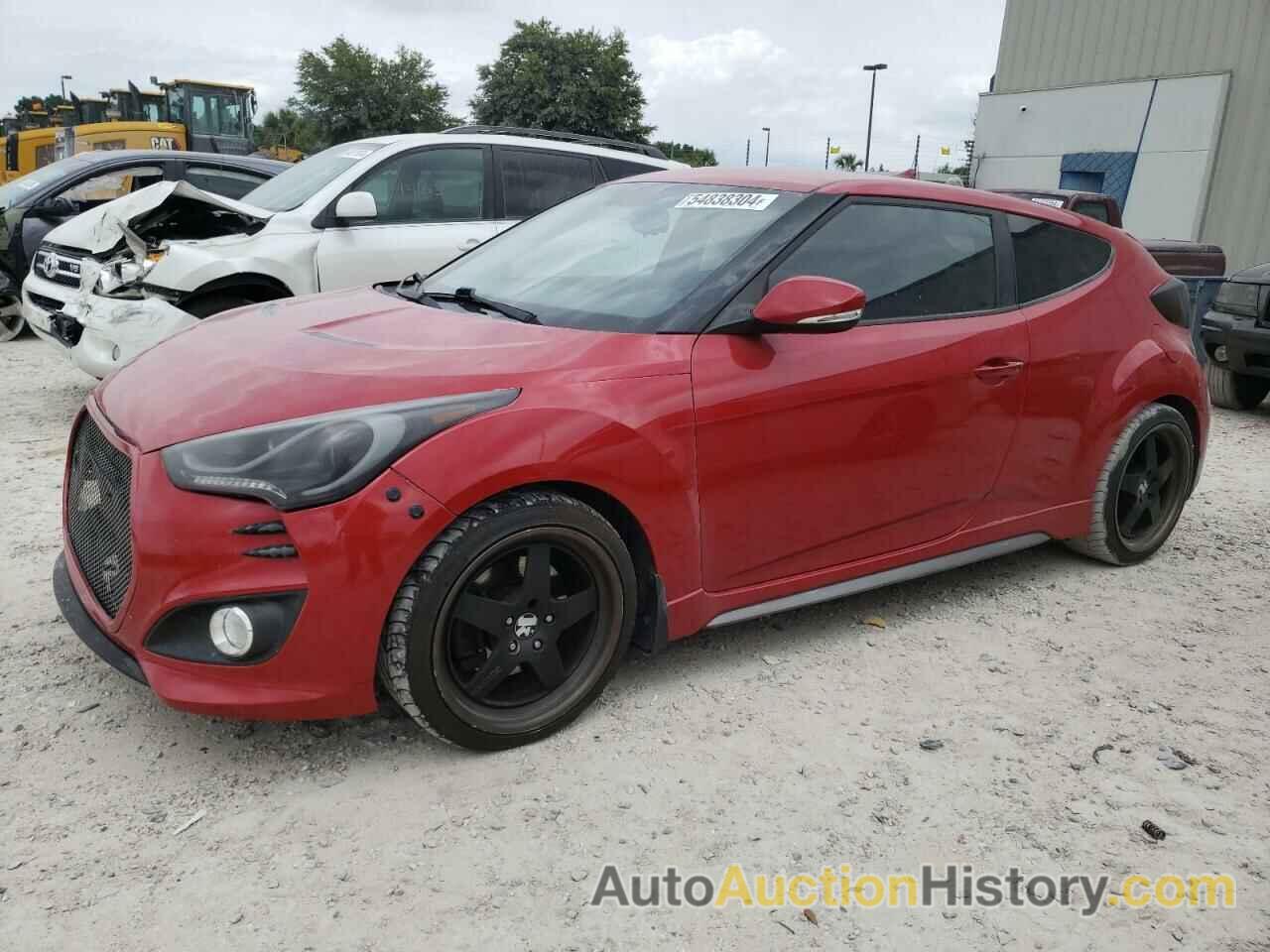 HYUNDAI VELOSTER TURBO, KMHTC6AE2FU222649