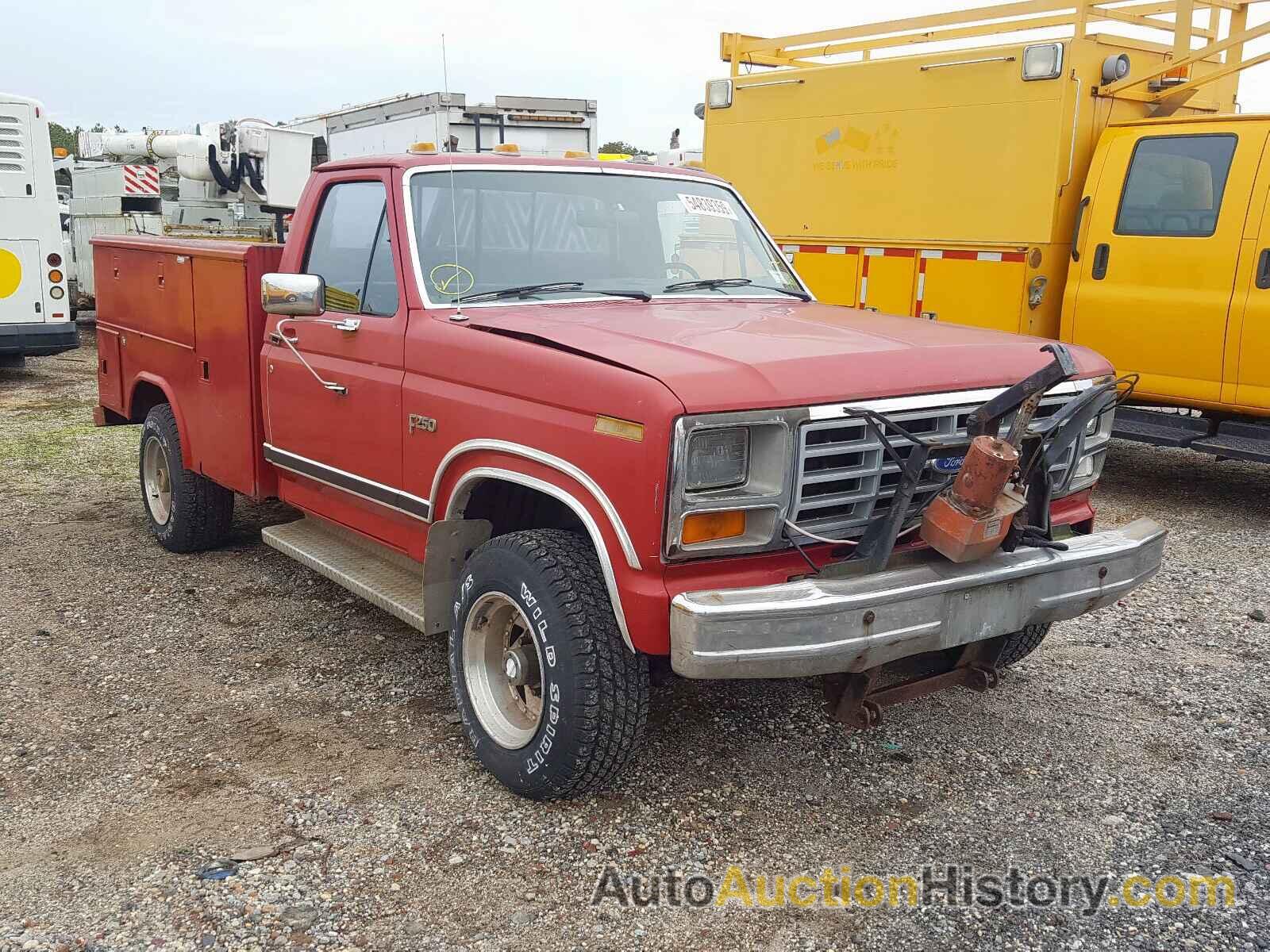 1983 FORD F250, 2FTHF26GSDCA94828
