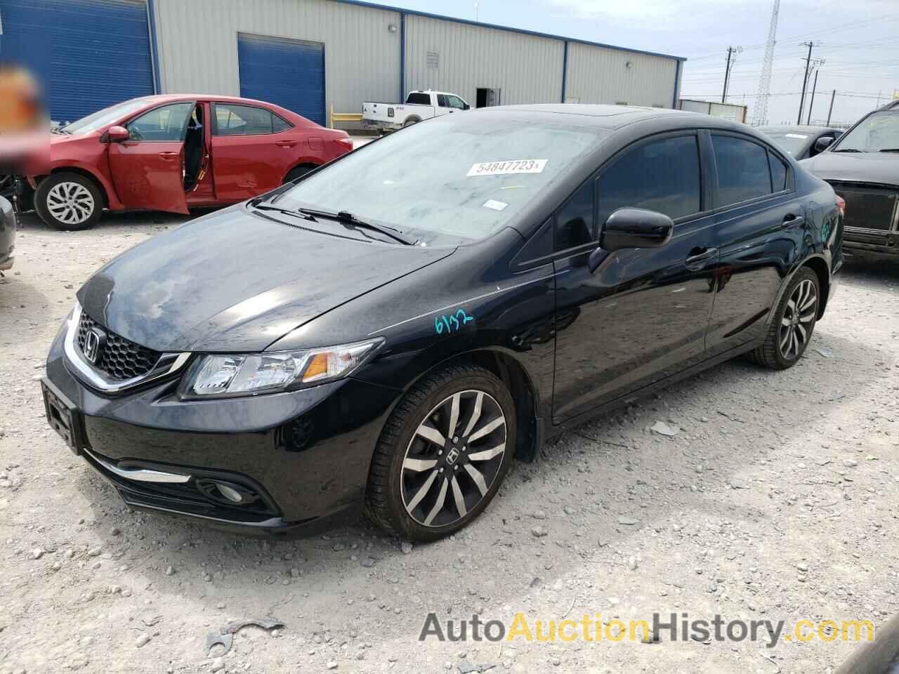 2014 HONDA CIVIC EXL, 19XFB2F97EE075508