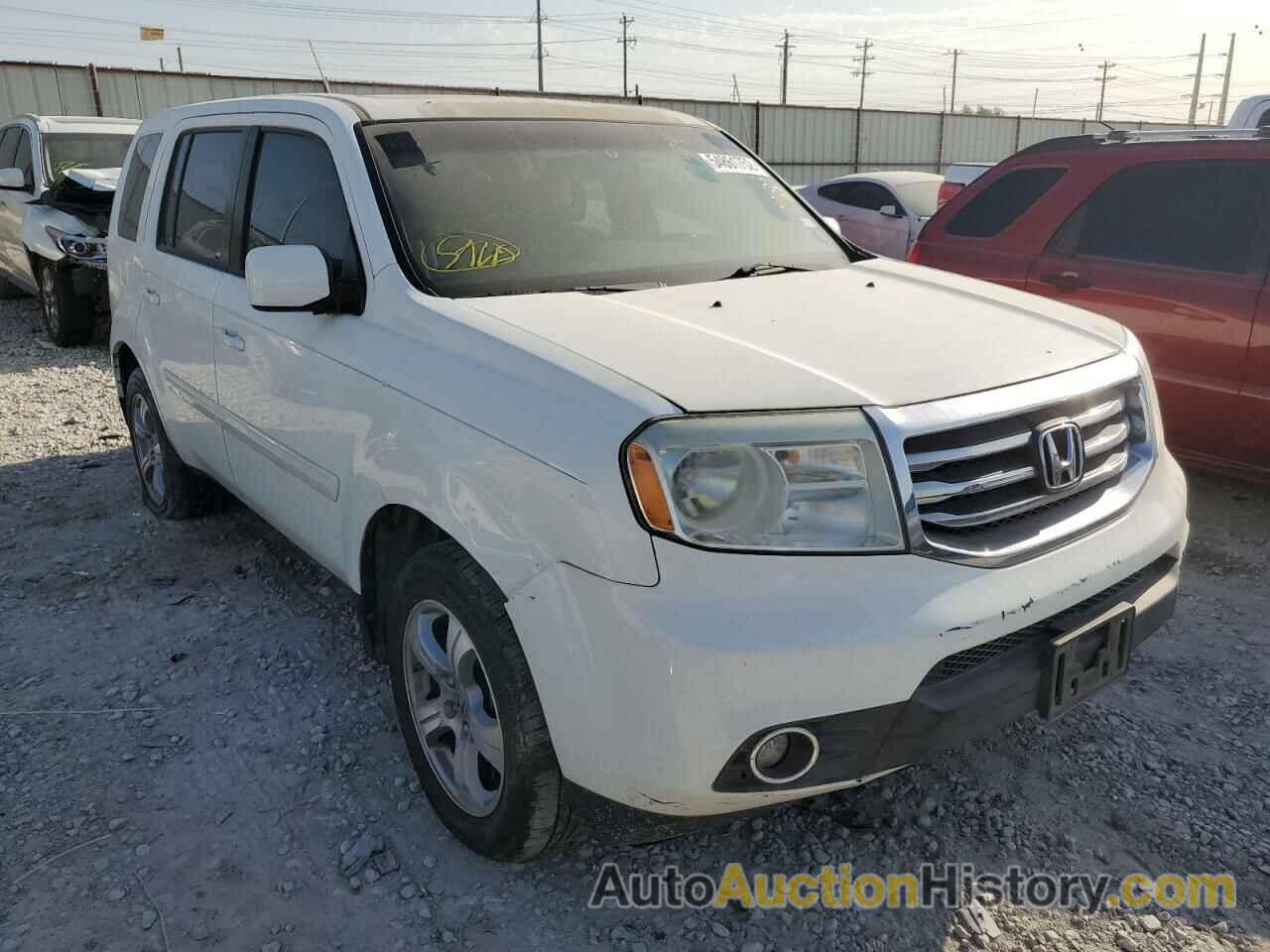 2013 HONDA PILOT EXL, 5FNYF3H6XDB009811