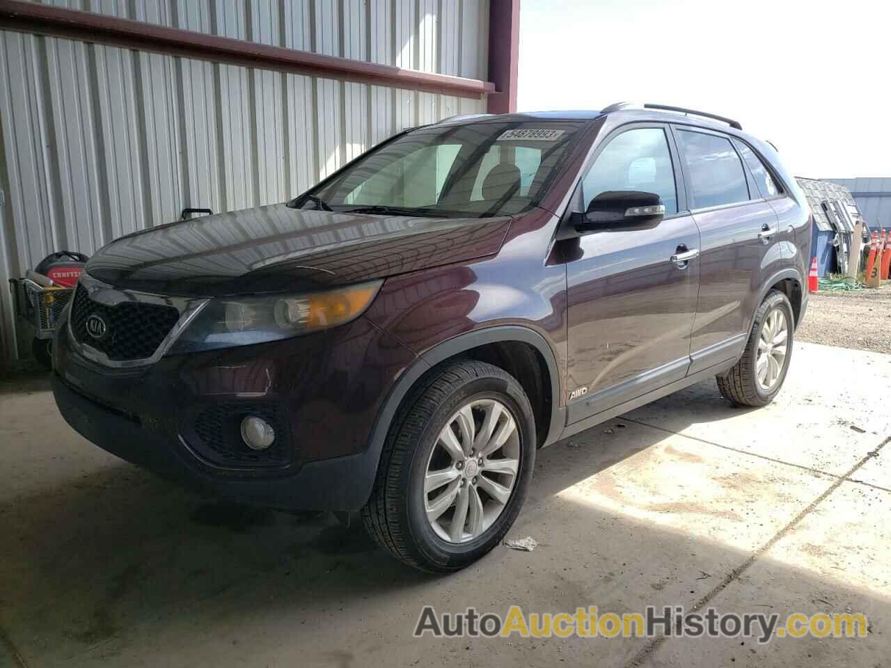 2011 KIA SORENTO EX, 5XYKUDA20BG154242