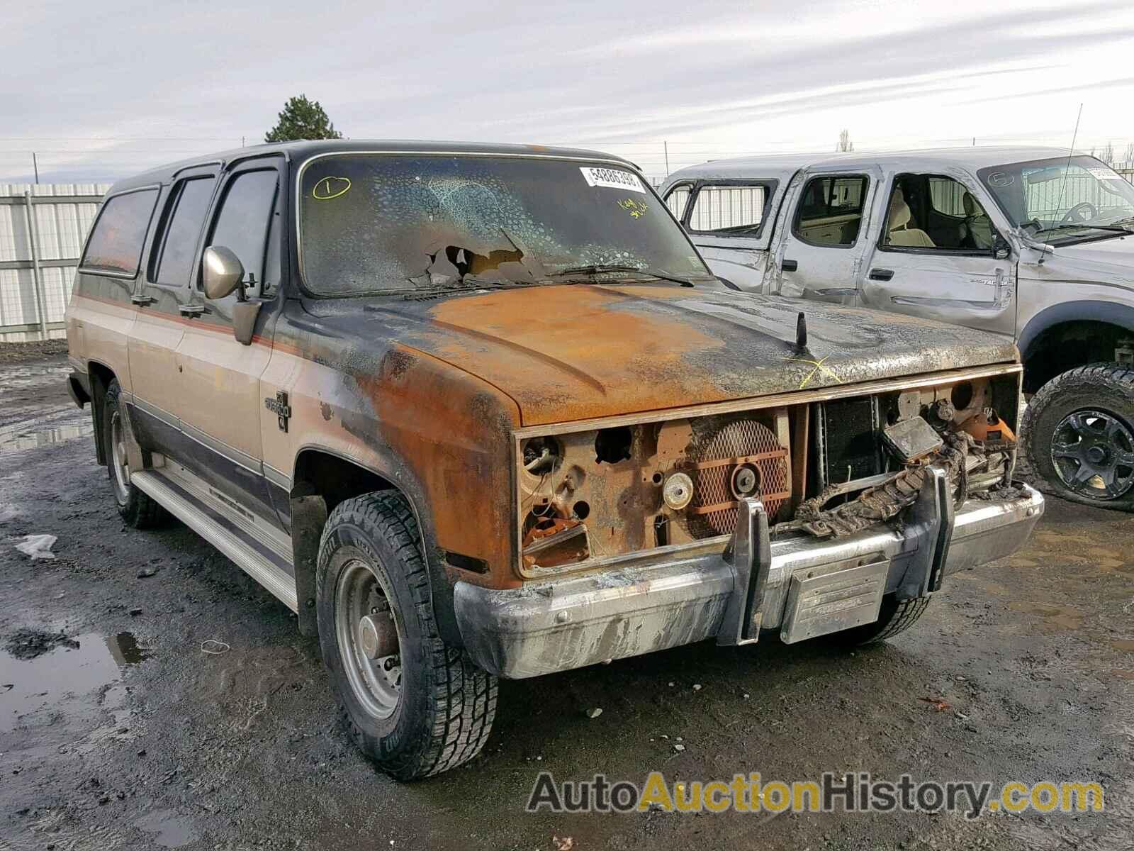 1985 CHEVROLET SUBURBAN C2, 1G8GC26W8FF207572