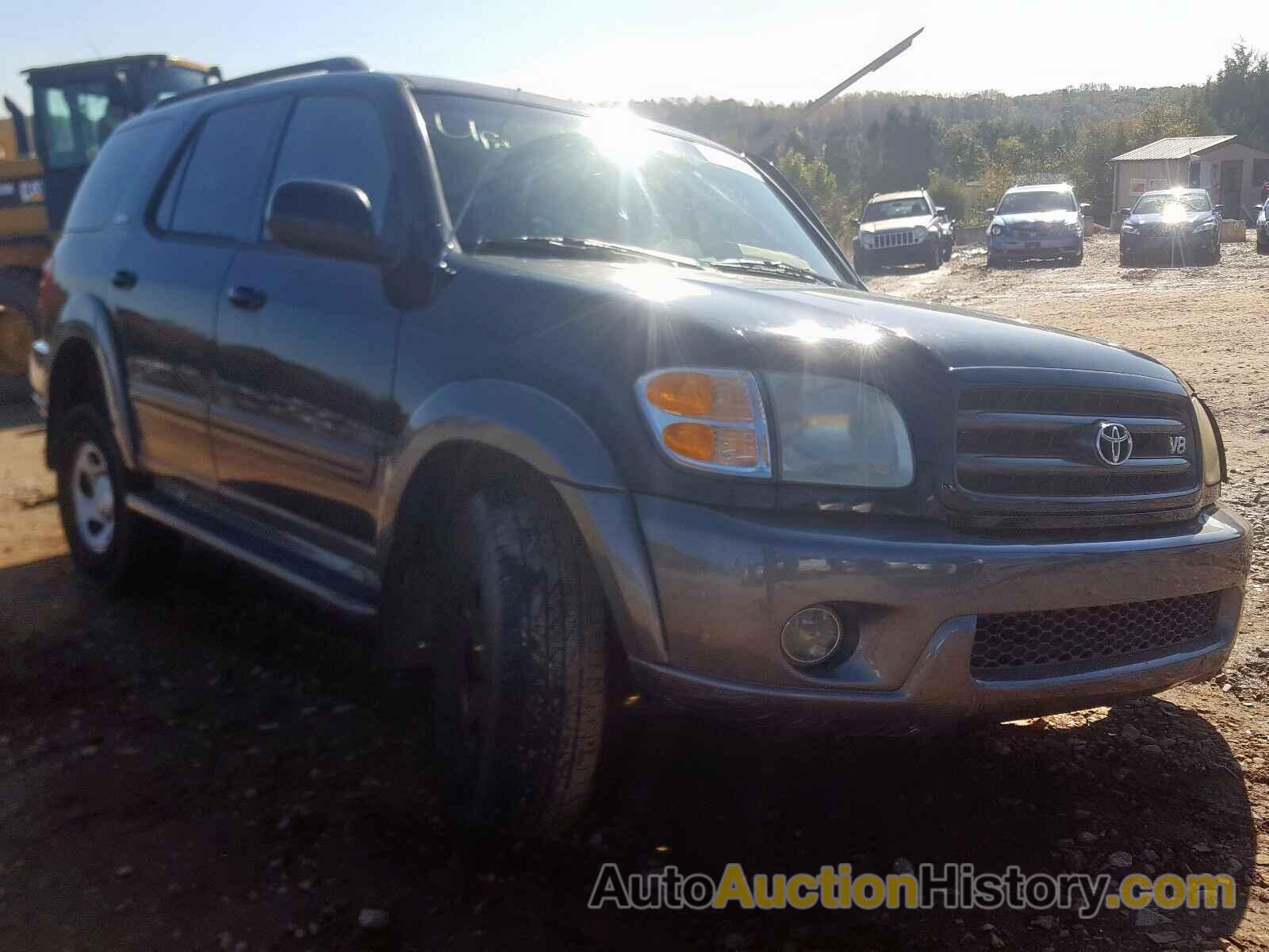 2003 TOYOTA SEQUOIA SR SR5, 5TDZT34A33S141388