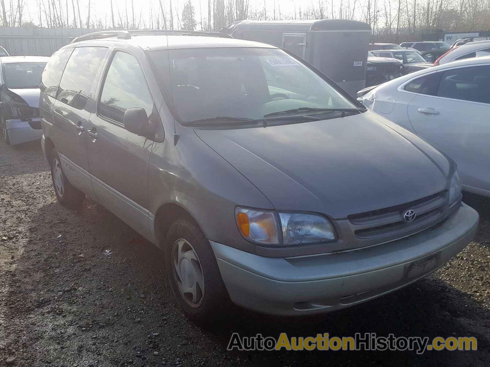 1999 TOYOTA SIENNA LE LE, 4T3ZF13C3XU091210