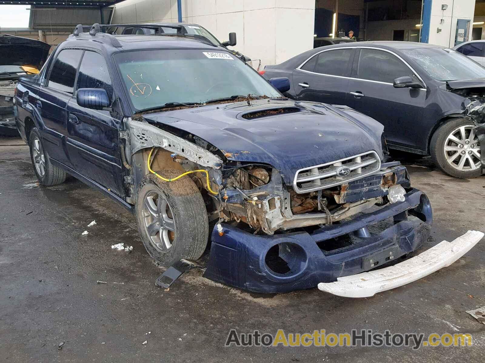 2005 SUBARU BAJA TURBO, 4S4BT63C855104170