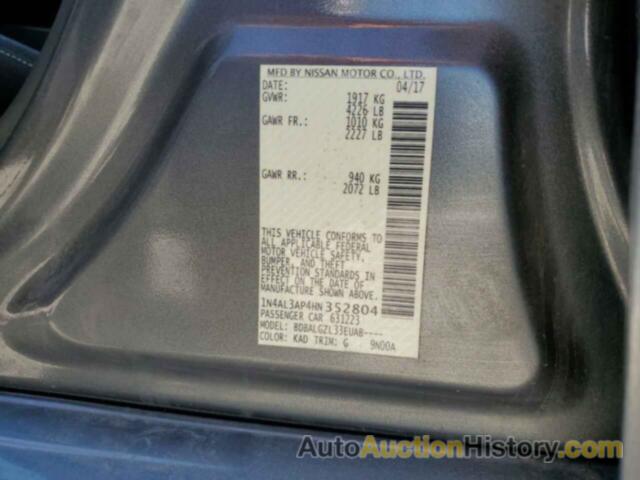 NISSAN ALTIMA 2.5, 1N4AL3AP4HN352804