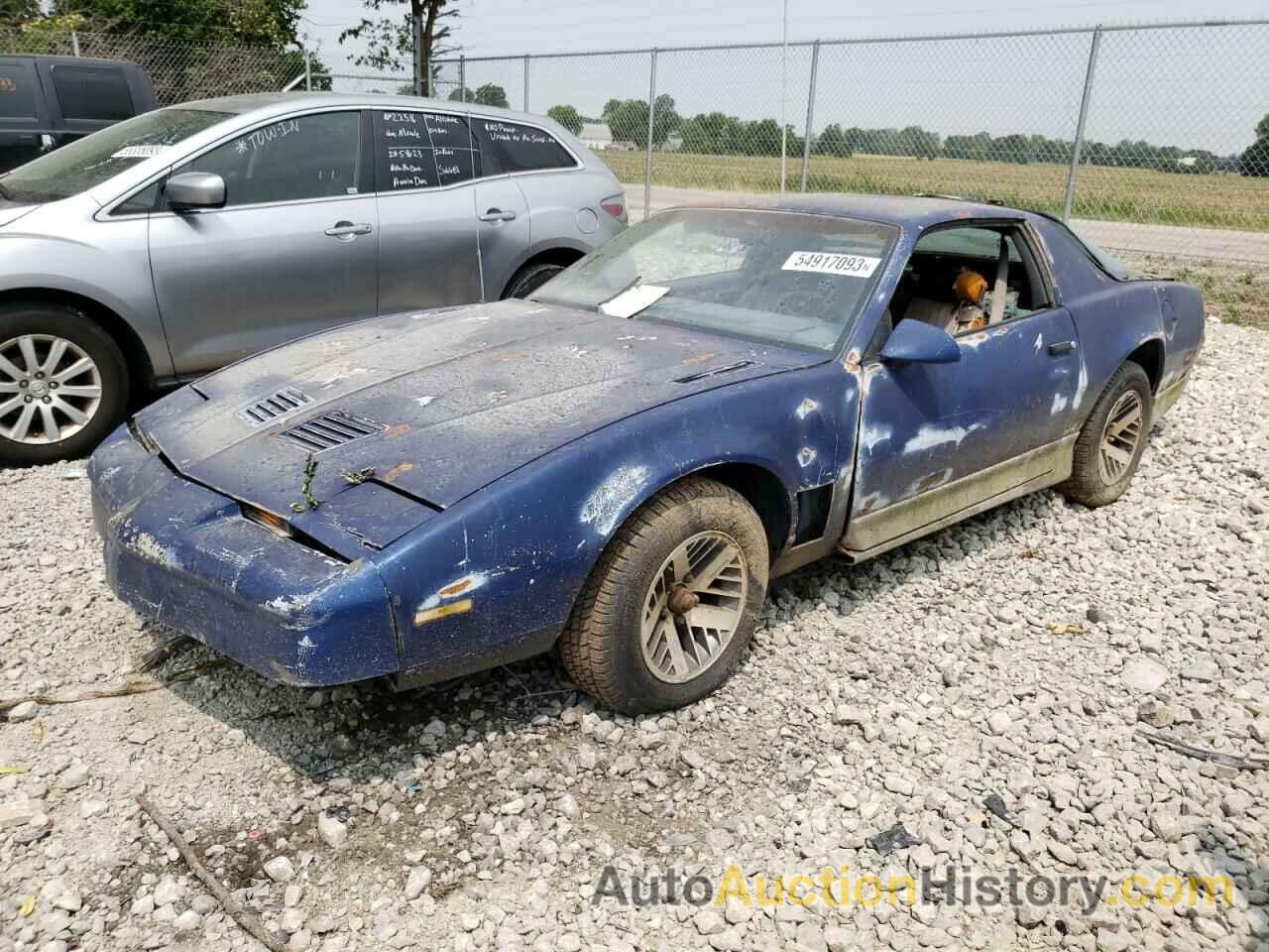 1986 PONTIAC FIREBIRD TRANS AM, 1G2FW87F3GL255417