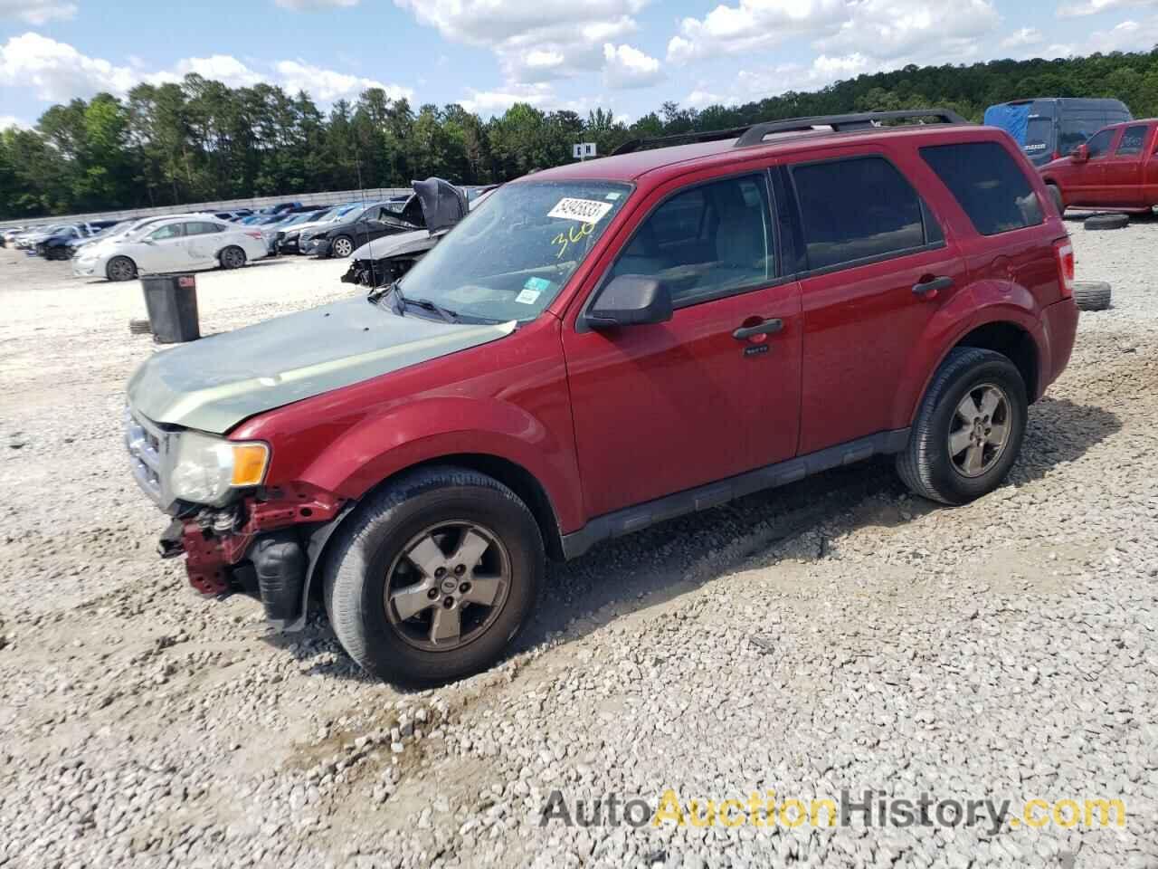 2011 FORD ESCAPE XLT, 1FMCU0D71BKB60822