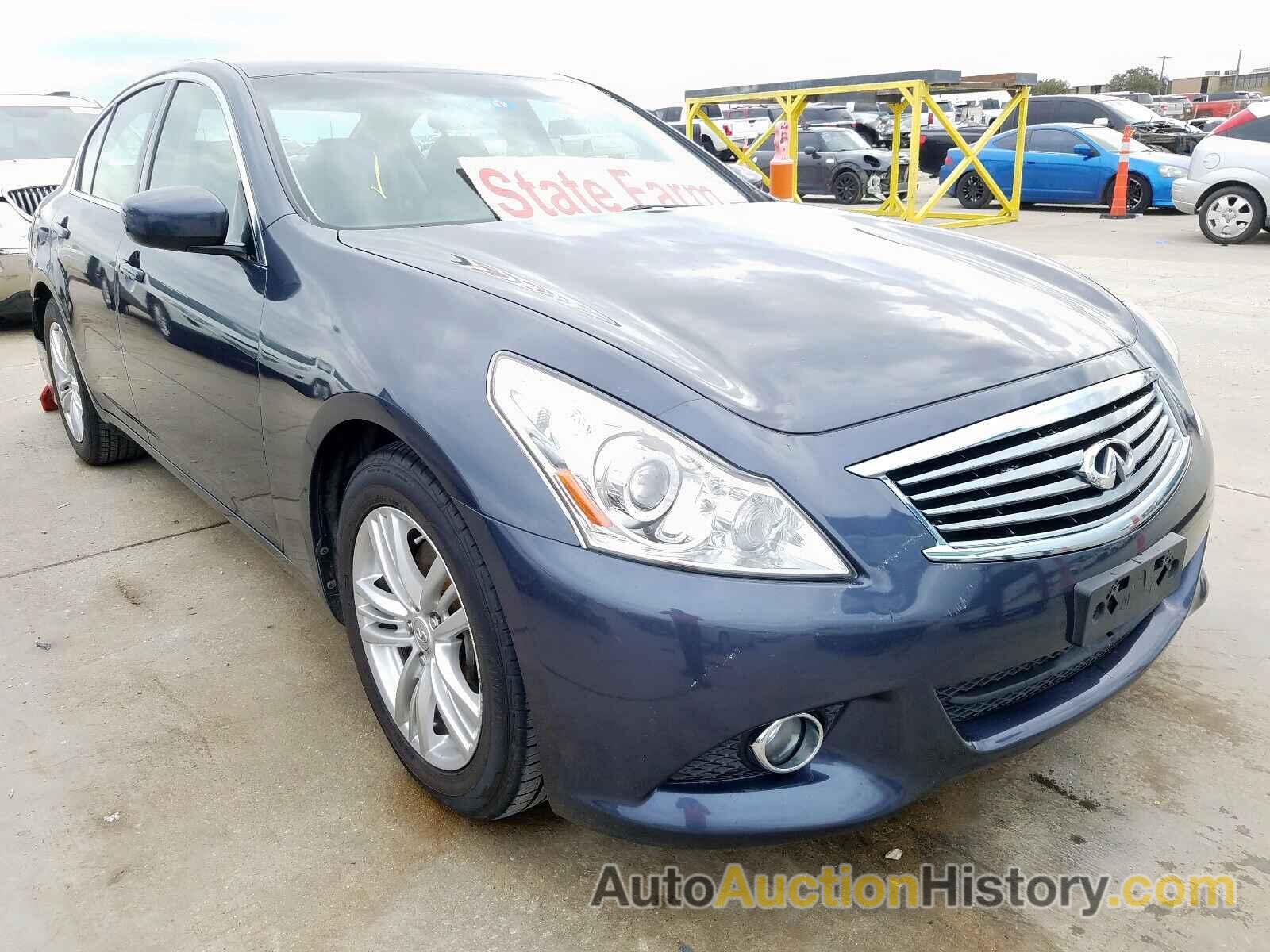 2011 INFINITI G25 BASE BASE, JN1DV6AP7BM831284