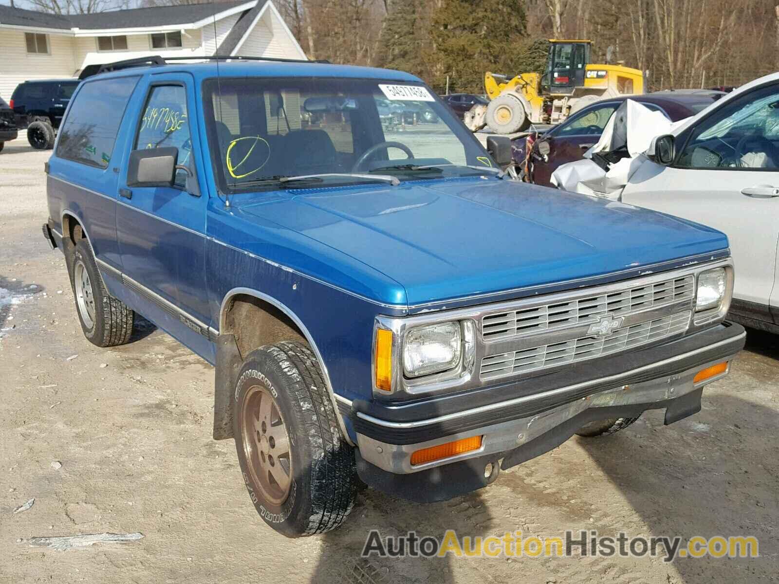 1992 CHEVROLET BLAZER S10, 1GNCT18W6N0147859