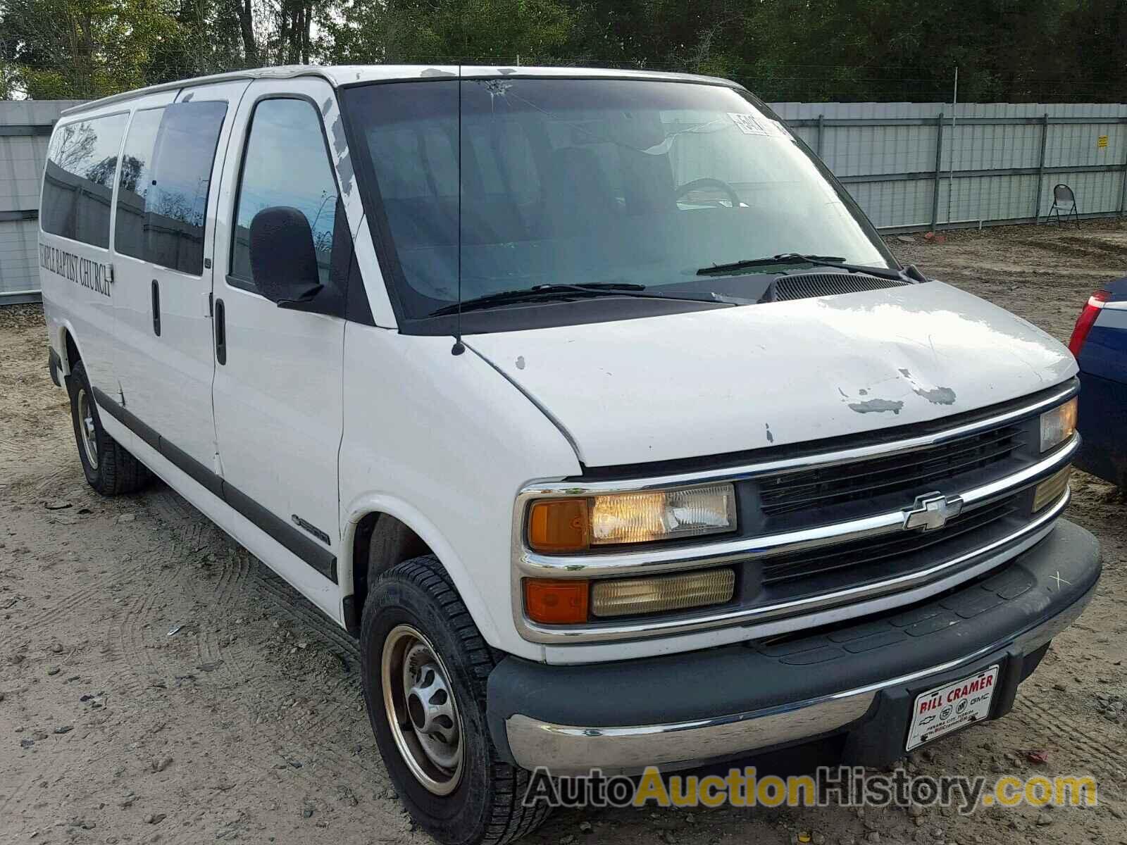 1999 CHEVROLET EXPRESS G3500, 1GAHG39R3X1004591