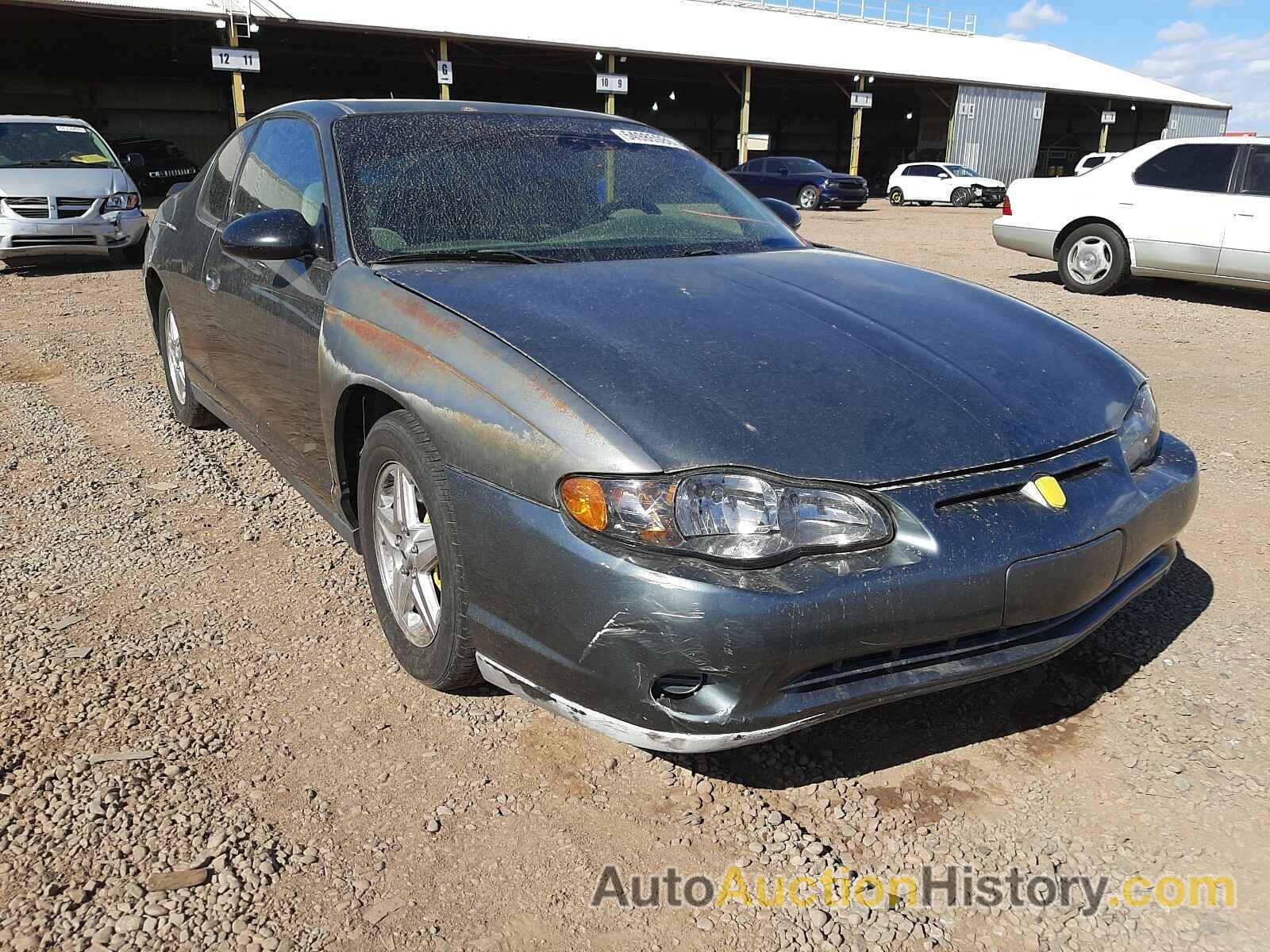 2005 CHEVROLET MONTECARLO LS, 2G1WW12E759153617