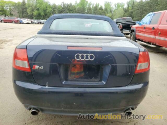 AUDI S4/RS4 QUATTRO CABRIOLET, WUARL48H16K900275