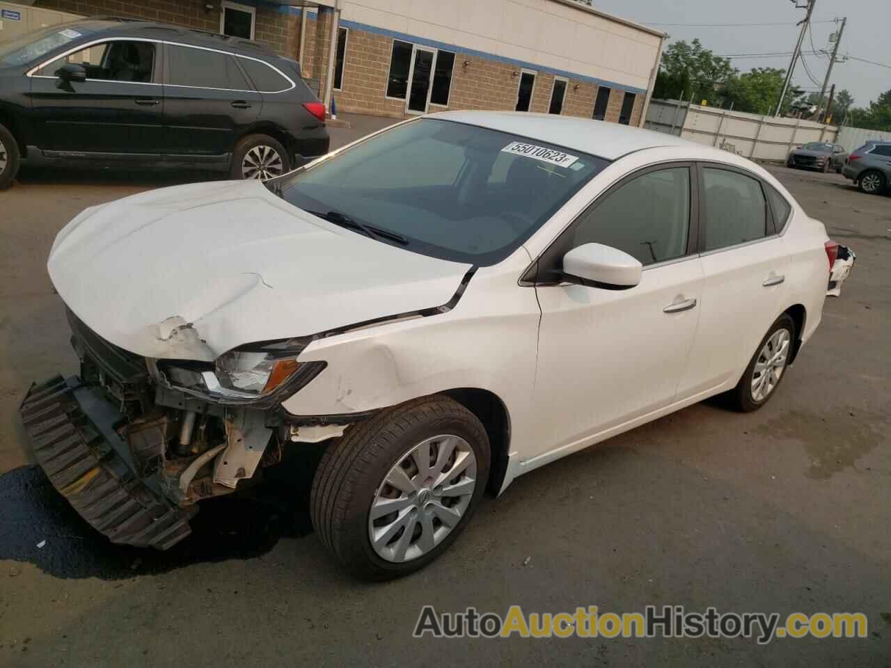 2016 NISSAN SENTRA S, 3N1AB7AP8GY320883