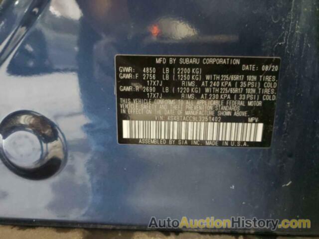 SUBARU OUTBACK PREMIUM, 4S4BTACC9L3251402