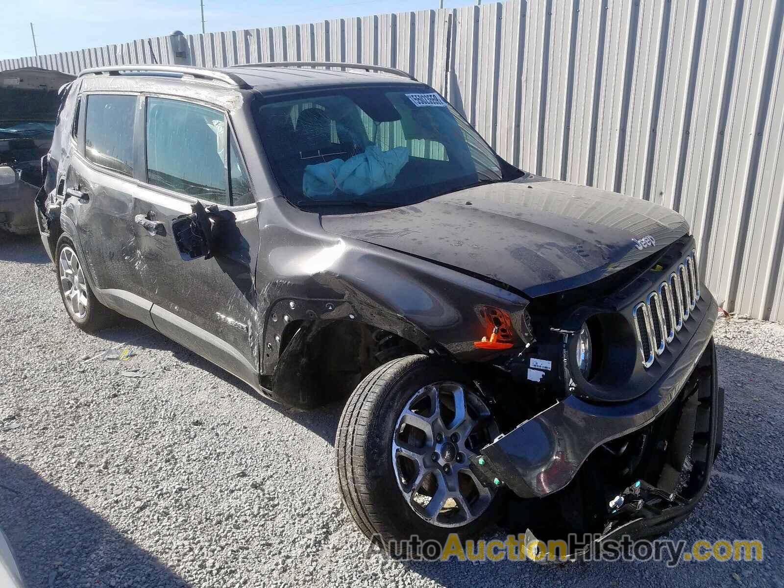 2017 JEEP RENEGADE L LATITUDE, ZACCJBBBXHPG48603