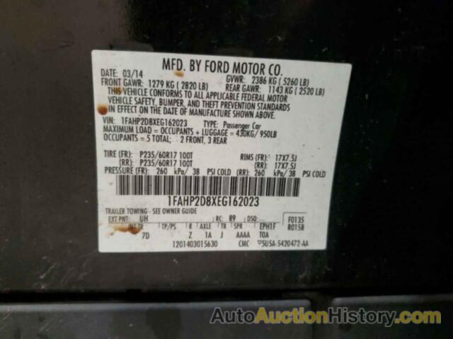 FORD TAURUS SE, 1FAHP2D8XEG162023