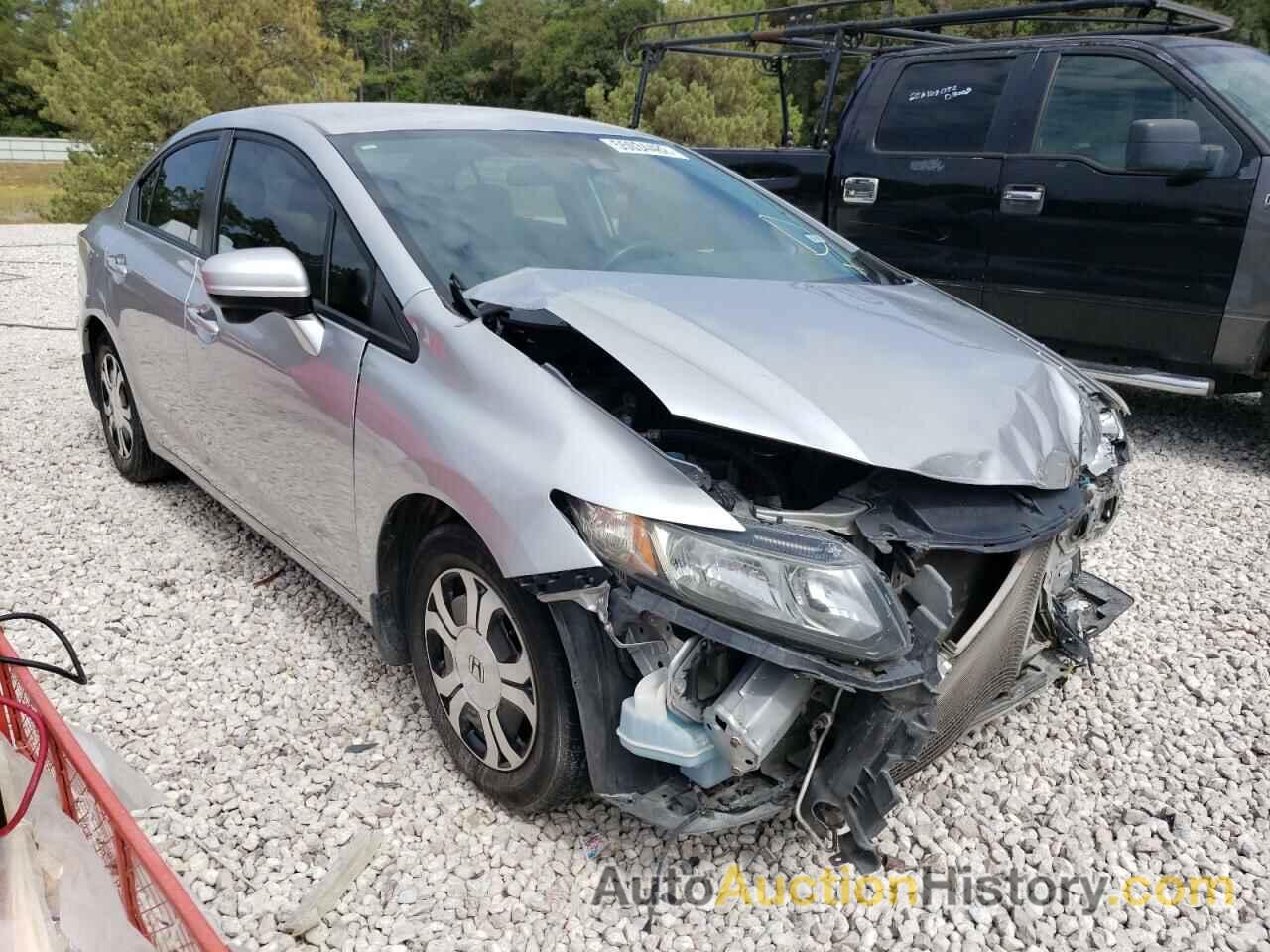 2014 HONDA CIVIC HYBRID, 19XFB4F22EE001511