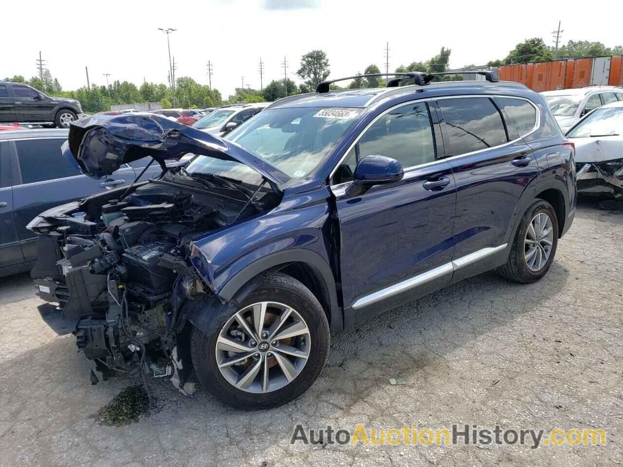 2020 HYUNDAI SANTA FE SEL, 5NMS33AD8LH166323