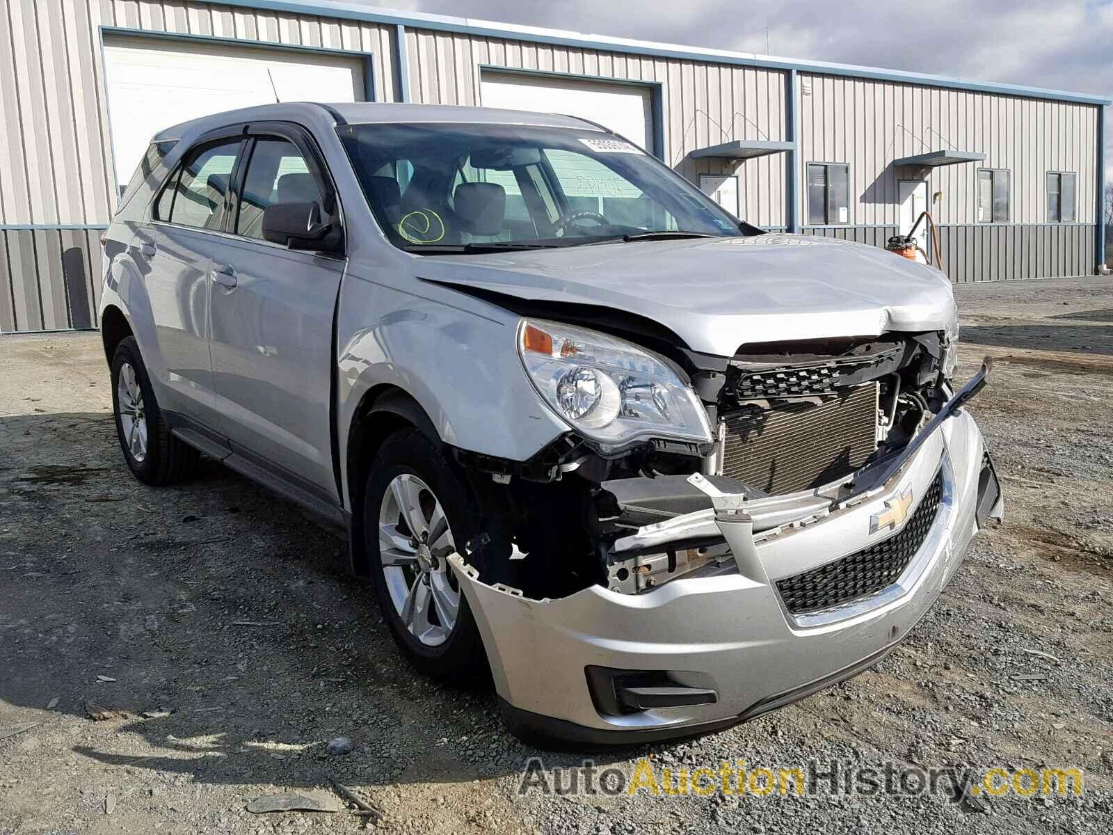 2010 CHEVROLET EQUINOX LS, 2CNALBEWXA6384071