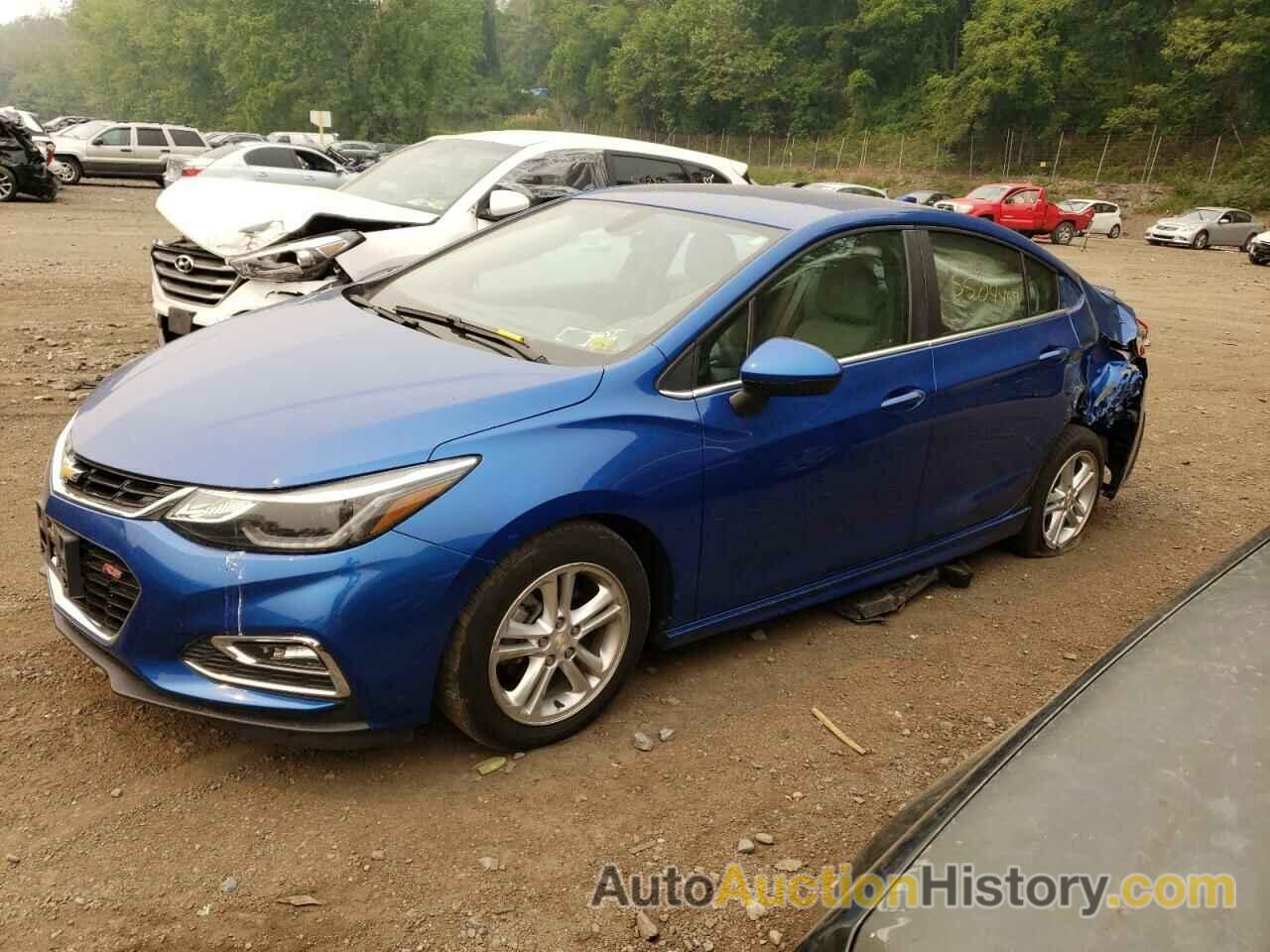 2018 CHEVROLET CRUZE LT, 1G1BE5SM7J7113338